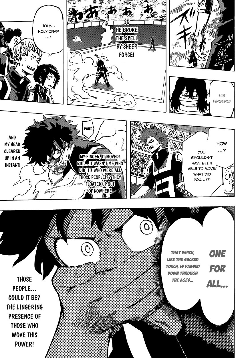 Boku no Hero Academia Chapter 33 15